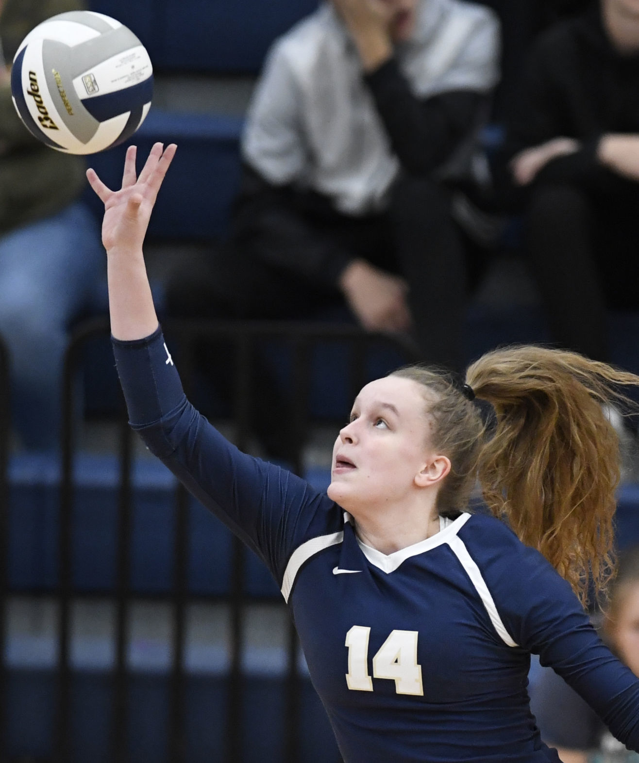 State volleyball, Lincoln Lutheran vs. Chadron, 11.07